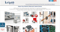 Desktop Screenshot of kriptoguvenlik.com